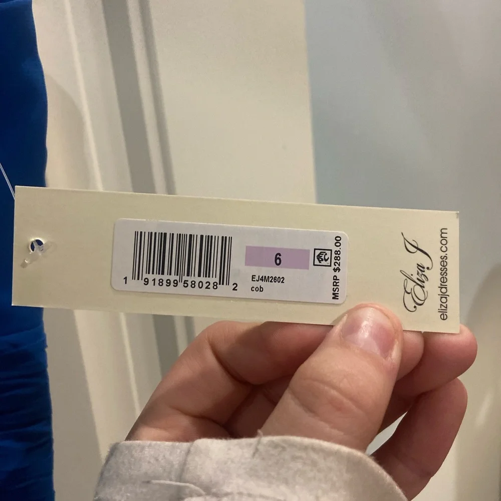 Eliza J Royal Blue Maxi Dress - Picture 3 of 4